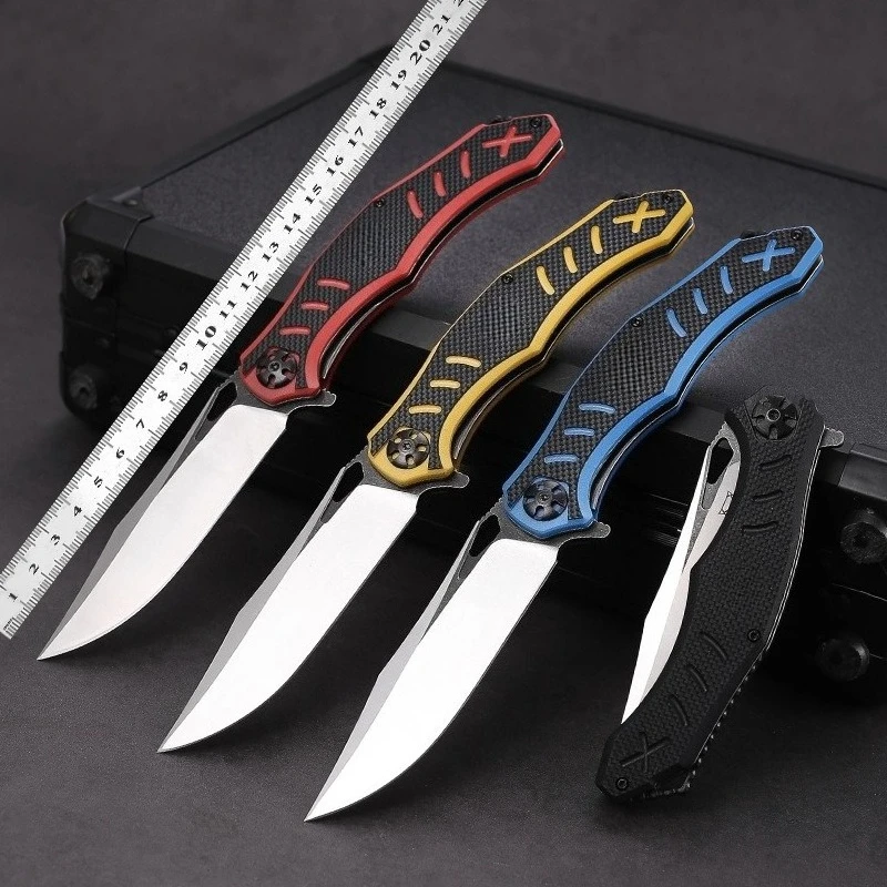 Self-defense Portable Folding Pocket Camping Outdoor Knife G10 Handle Hunting Survival Tactical Fruit Utility Knives EDC Tools
Self-defense Portable Folding Pocket Camping Outdoor Knife G10 Handle Hunting Survival Tactical Fruit Utility Knives EDC Tools