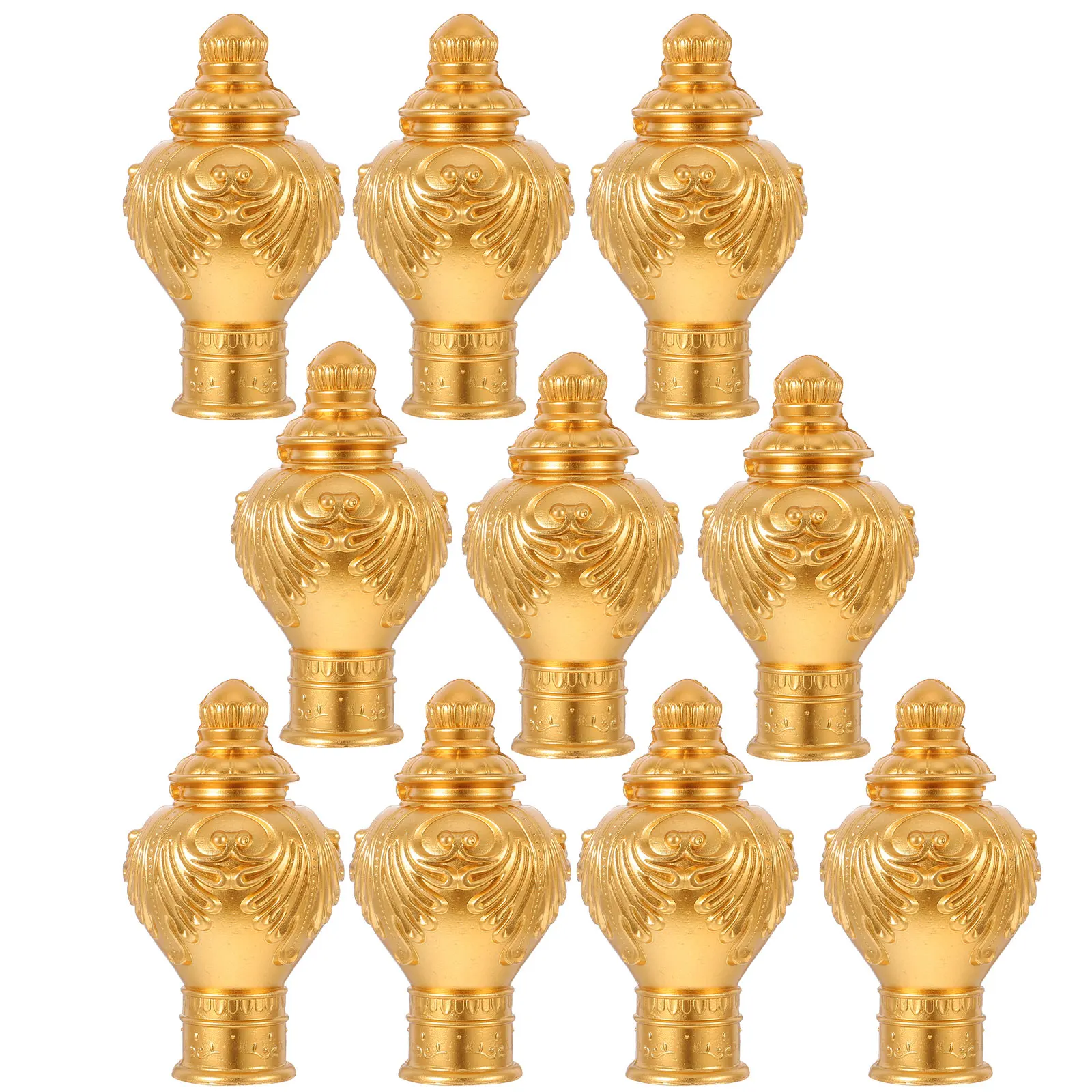 20PCS Curtain Rod Covers Ends Retro Finials Ends Cap Pole Finials for Home Office Roman Rod Curtain Decor 26-28mm Inner Diameter
20PCS Curtain Rod Covers Ends Retro Finials Ends Cap Pole Finials for Home Office Roman Rod Curtain Decor 26-28mm Inner Diameter