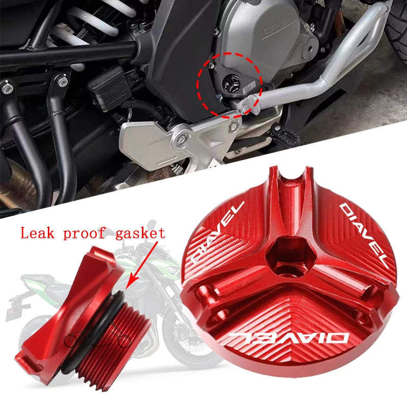 Motorcycle Fashion CNC Engine Oil Filler Cap Oil Plug Cove For Ducati Diavel V4 V4S 1260 1260S XDiavel Nera XDiavel Dark XDiavel
Motorcycle Fashion CNC Engine Oil Filler Cap Oil Plug Cove For Ducati Diavel V4 V4S 1260 1260S XDiavel Nera XDiavel Dark XDiavel