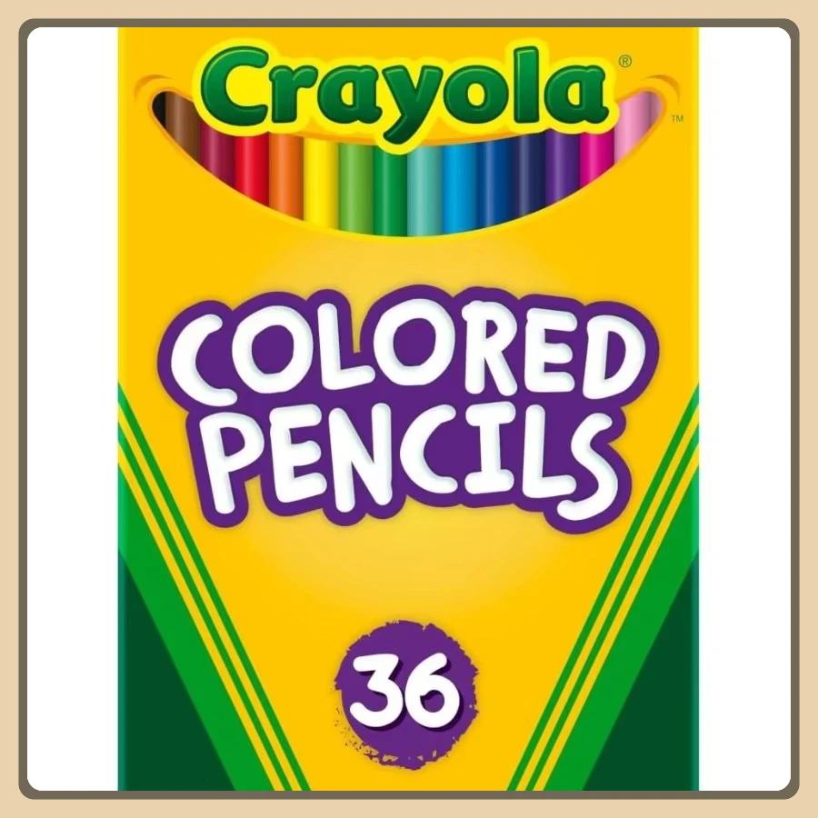 Vibrant Colored Pencils 36ct, Pre-Sharpened for Kids Art Projects & School Essentials
Vibrant Colored Pencils 36ct, Pre-Sharpened for Kids Art Projects & School Essentials