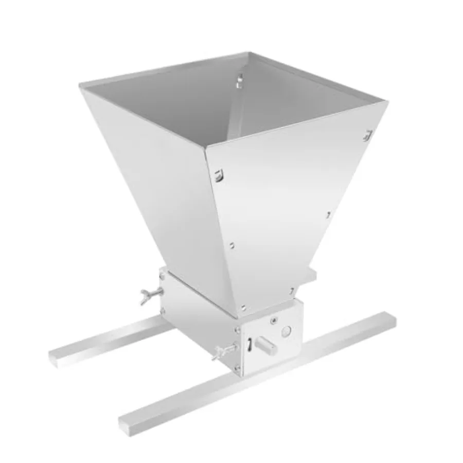 Manual Grain Mill 4L Roller Adjustable Stainless Steel Crusher Heavy Duty Homebrew Grain Grinder w/2 Aluminum Strips for Millin
Manual Grain Mill 4L Roller Adjustable Stainless Steel Crusher Heavy Duty Homebrew Grain Grinder w/2 Aluminum Strips for Millin