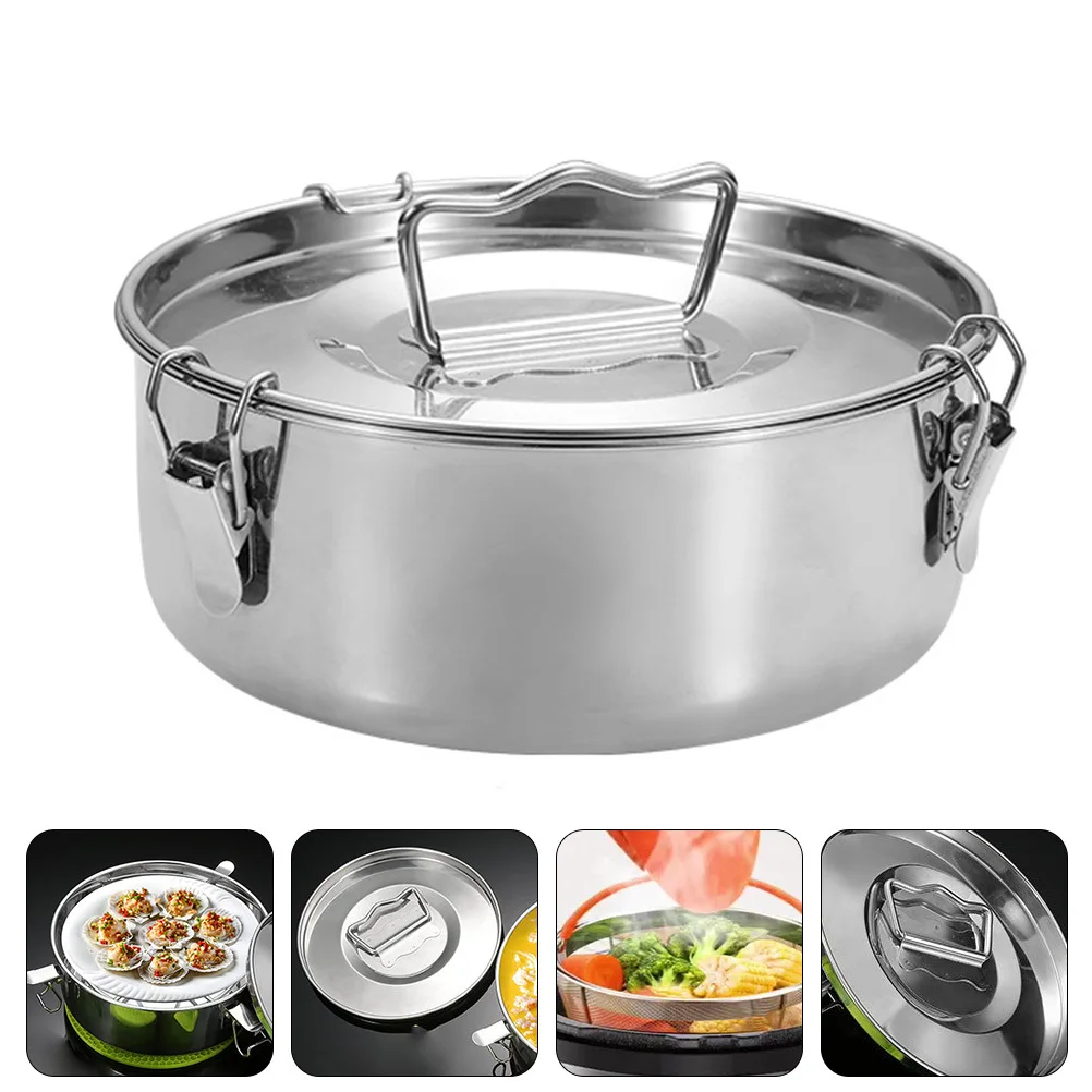 Stainless Steel Steamer Round 28Cm Household Kitchen Gadget Multi-Functional Food Steamer Basket For Rice Cooker Steaming
Stainless Steel Steamer Round 28Cm Household Kitchen Gadget Multi-Functional Food Steamer Basket For Rice Cooker Steaming