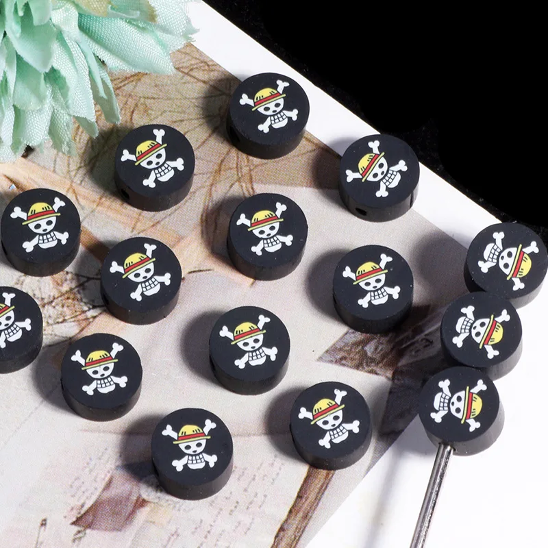 New cartoon One Piece wearable straight hole bead DIY loose bead mobile phone chain keychain bag chain accessories
New cartoon One Piece wearable straight hole bead DIY loose bead mobile phone chain keychain bag chain accessories