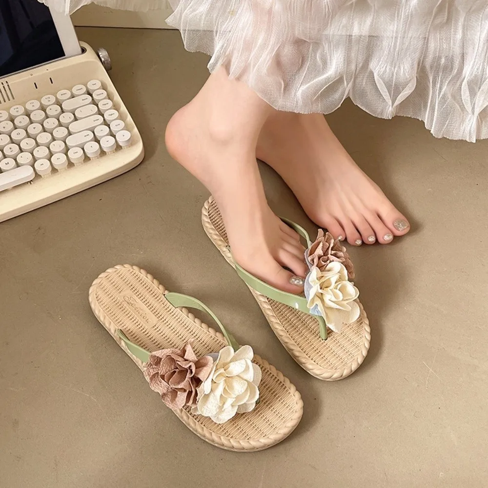 Sweet Casual Y2k Flower Slippers Flowers Beach Women 3D Floral Slippers Non Slip Indoor Outdoor Flip Flop Sandals Spring Summer
Sweet Casual Y2k Flower Slippers Flowers Beach Women 3D Floral Slippers Non Slip Indoor Outdoor Flip Flop Sandals Spring Summer