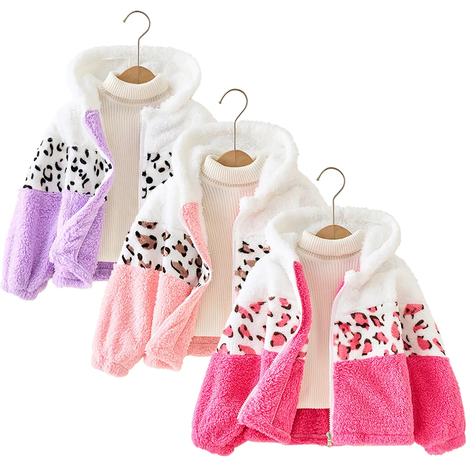 Children Clothing Cute and Stylish Baby Girl Plush Fleece Jacket Autumn-Winter Extra Warm and Comfortable Soft Hooded Outerwear
Children Clothing Cute and Stylish Baby Girl Plush Fleece Jacket Autumn-Winter Extra Warm and Comfortable Soft Hooded Outerwear