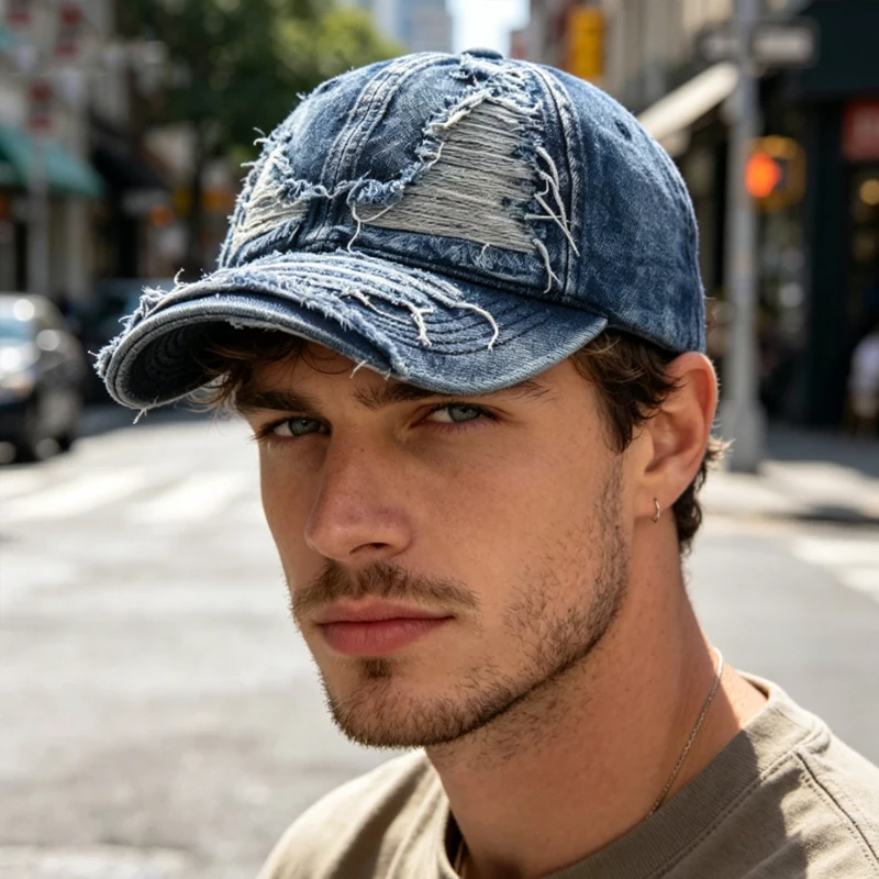 distressed baseball cap for men and women
distressed baseball cap for men and women