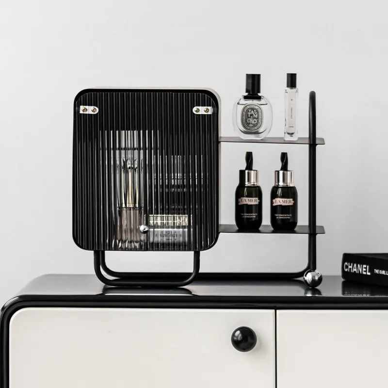 Nordic Sense Минималистичный настольный стеллаж для хранения Многоцелевой легкий роскошный пылезащитный шкаф для хранения косметический органайзер
Nordic Sense Минималистичный настольный стеллаж для хранения Многоцелевой легкий роскошный пылезащитный шкаф для хранения косметический органайзер