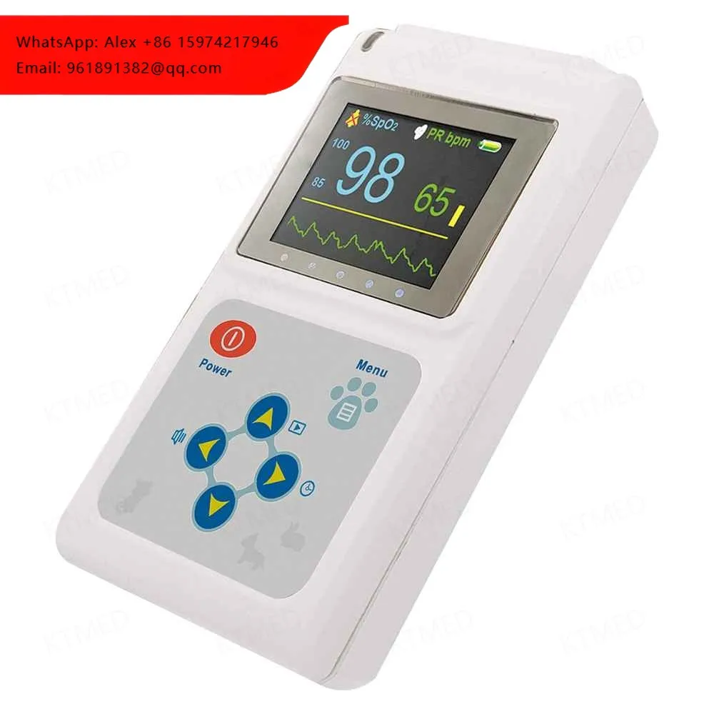KT-W020 VET Handheld Oximeter SpO2 Value Monitor With Ear Tongue Probe Veterinary Oximeter
KT-W020 VET Handheld Oximeter SpO2 Value Monitor With Ear Tongue Probe Veterinary Oximeter