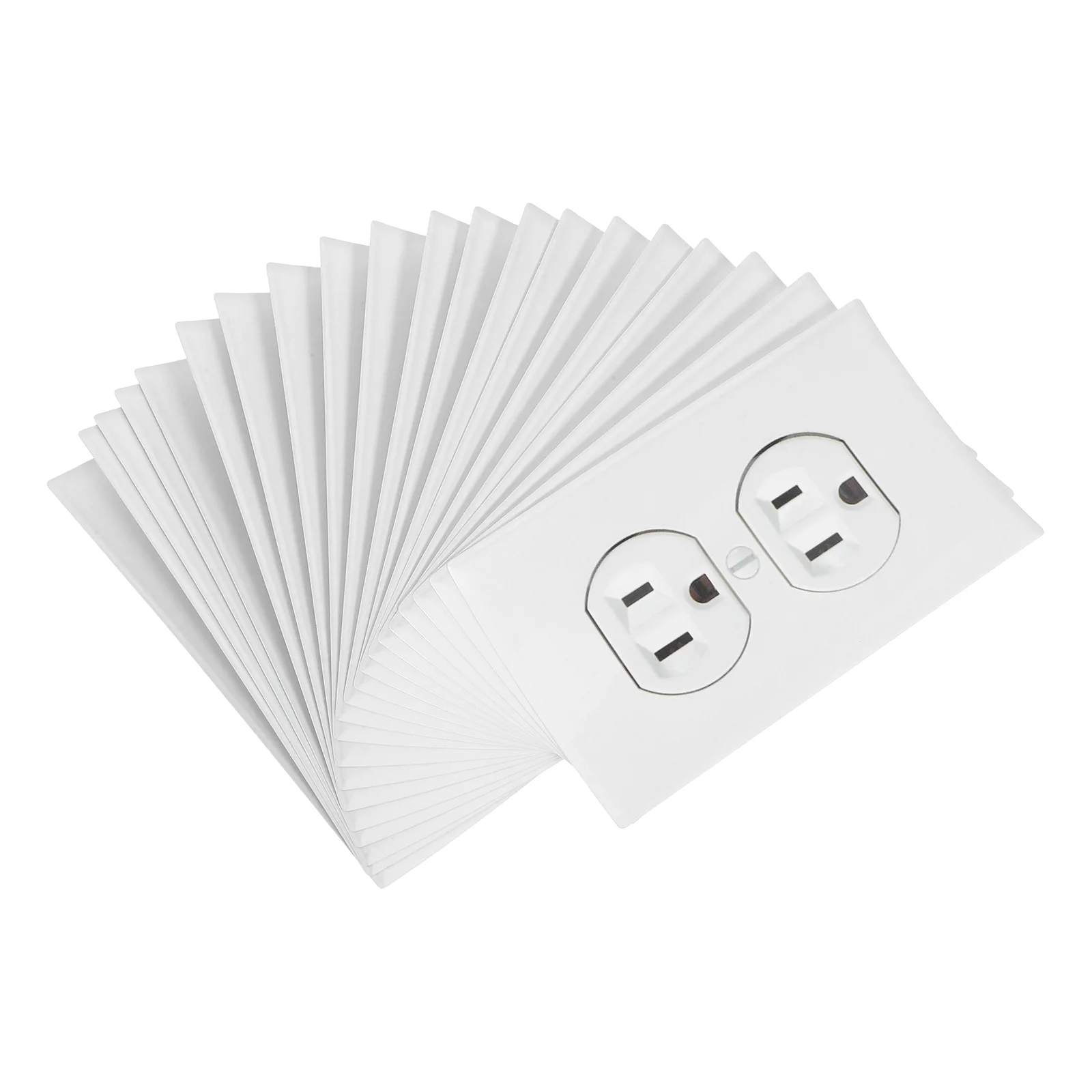 20 Pcs Simulation Socket Sticker Adult Pranks Electric Stickers Bumper Outlet Fake Cover Plate Doorbell Sign for Joke Gift
20 Pcs Simulation Socket Sticker Adult Pranks Electric Stickers Bumper Outlet Fake Cover Plate Doorbell Sign for Joke Gift