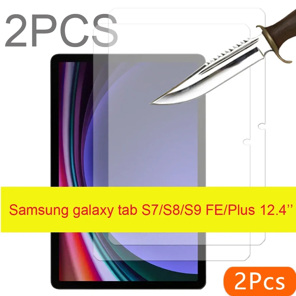 2PCS Glass For Samsung Galaxy Tab S9+ SM-X810 SM-X816B Scratch Proof Tempered Glass Screen Protector
2PCS Glass For Samsung Galaxy Tab S9+ SM-X810 SM-X816B Scratch Proof Tempered Glass Screen Protector