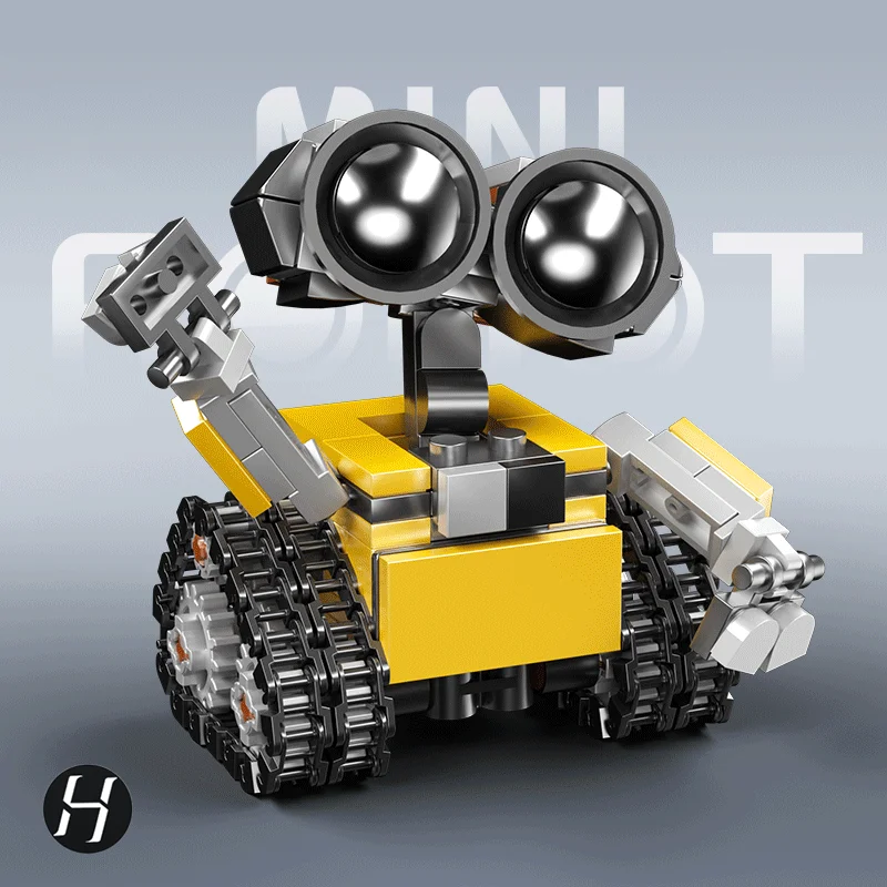 Generic Wall E Building Block Robot Assembled Interlocking Bricks Model Toy Collection Display Home Decor Adult Hobbyists
Generic Wall E Building Block Robot Assembled Interlocking Bricks Model Toy Collection Display Home Decor Adult Hobbyists