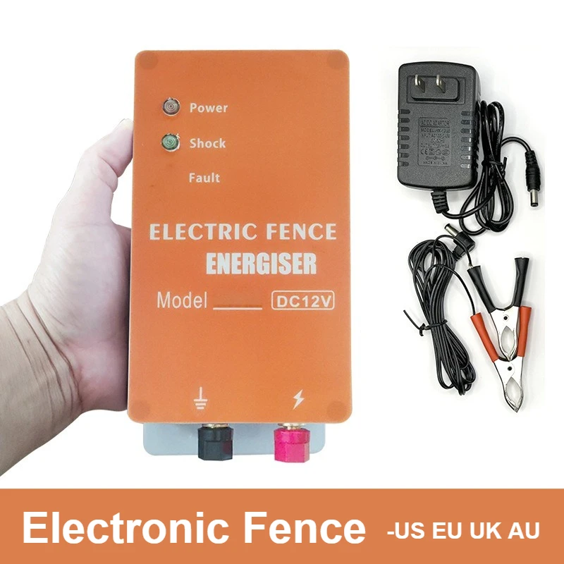 Farm Electric Poultry Equipments Portable Solar Energiser Charger Metal Garden Fence Farm Animal Livestock Tools Accessories
Farm Electric Poultry Equipments Portable Solar Energiser Charger Metal Garden Fence Farm Animal Livestock Tools Accessories