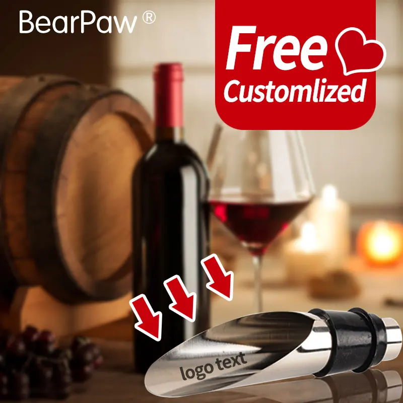 10pcs personalized custom stainless steel wine pouring container logo/text, custom red wine dispenser, Bar accessories
10pcs personalized custom stainless steel wine pouring container logo/text, custom red wine dispenser, Bar accessories