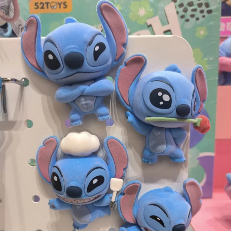 Cute Anime Stitch Blind Box Flocking Refrigerator Magnets Magnetic Collectible Handmade Toy Ornament Trendy Peripheral Figurines
Cute Anime Stitch Blind Box Flocking Refrigerator Magnets Magnetic Collectible Handmade Toy Ornament Trendy Peripheral Figurines