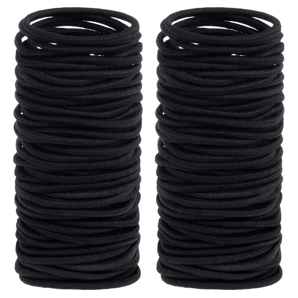 200 Pcs Small Black Hair Ties Elastics Bands 4mm Bulk
200 Pcs Small Black Hair Ties Elastics Bands 4mm Bulk