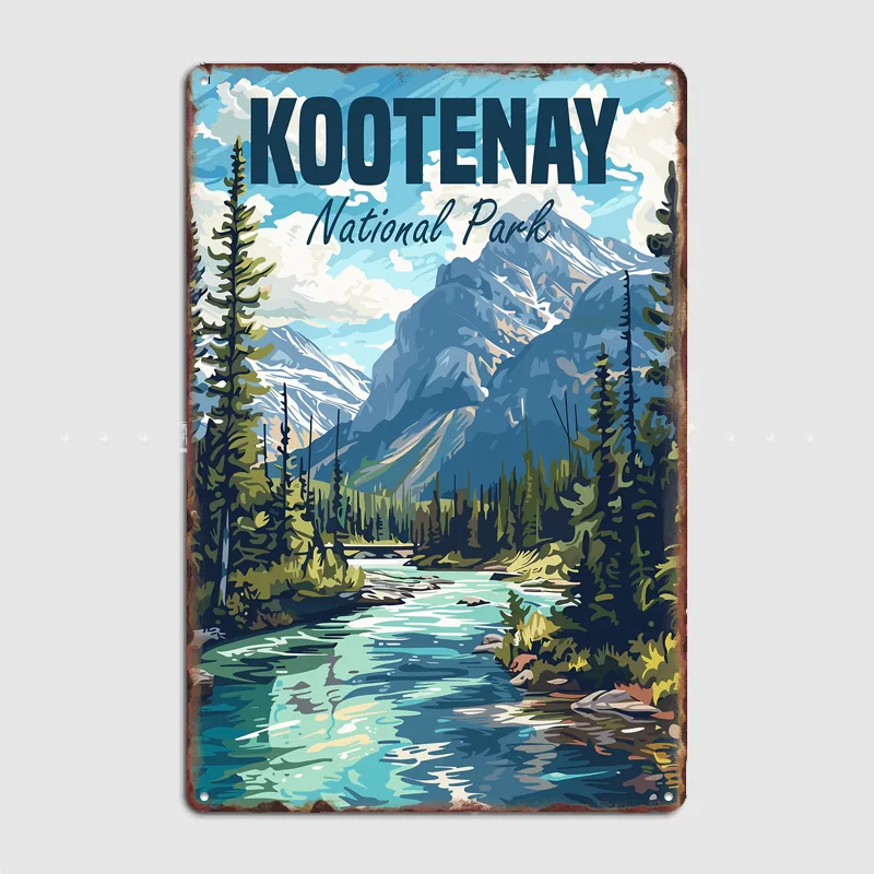 Kootenay National Park Scenery Travel Poster Metal Sign Bar Custom Bedroom Indoor Home Wall Decor Posters Room Decoration
Kootenay National Park Scenery Travel Poster Metal Sign Bar Custom Bedroom Indoor Home Wall Decor Posters Room Decoration