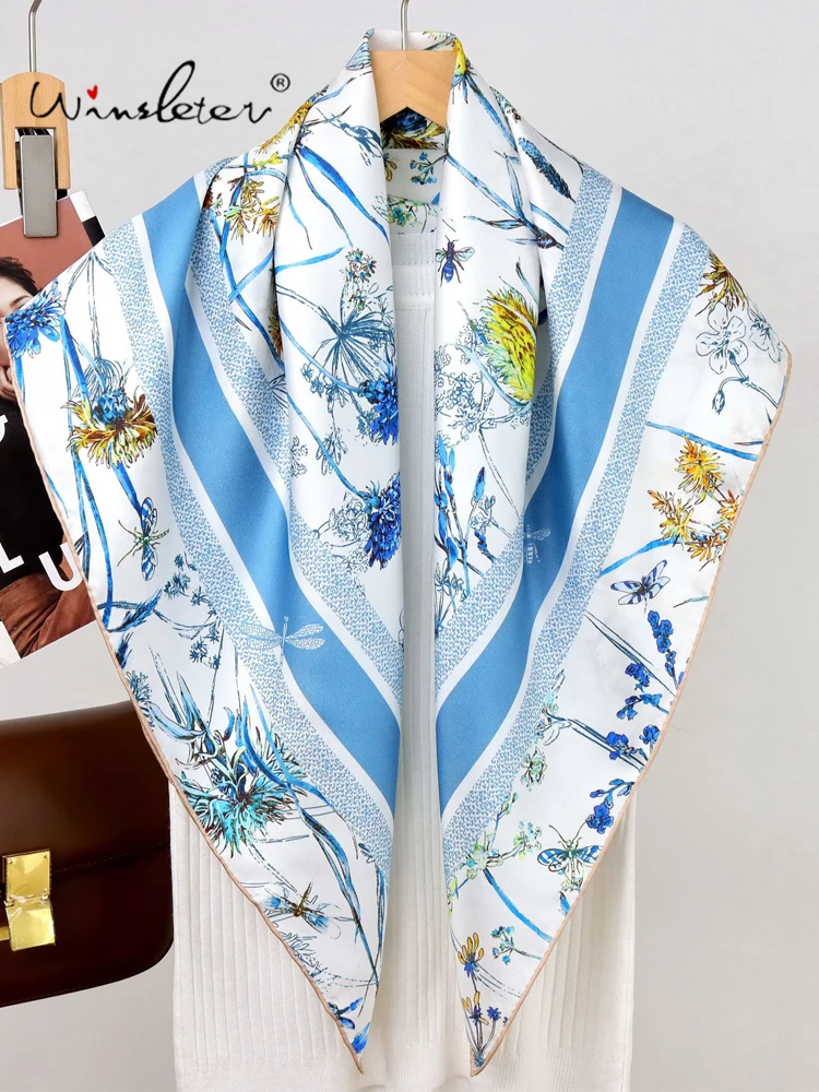 Winsleter-Women 14MM 100%Real Silk Elegant Scarf, 88*88CM Floral Print, Mom Gifts Temperament Kerchief, 2025 Winter New A5D211CC
Winsleter-Women 14MM 100%Real Silk Elegant Scarf, 88*88CM Floral Print, Mom Gifts Temperament Kerchief, 2025 Winter New A5D211CC