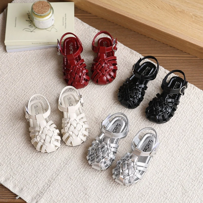 Босоножки Женские Fashion Retro Girls Roman Sandals 2026 Summer New Kids Flat Beach Shoes Simple Versatile Child Sandals
Босоножки Женские Fashion Retro Girls Roman Sandals 2026 Summer New Kids Flat Beach Shoes Simple Versatile Child Sandals