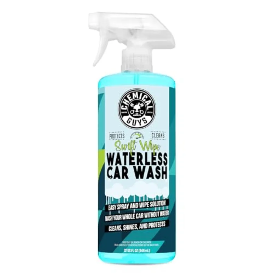Swift Wipe Waterless Car Wash Spray Safe Cleaner for Cars, Trucks, Motorcycles, RVs, Chrome, Paint and Glass High Gloss Finish
Swift Wipe Waterless Car Wash Spray Safe Cleaner for Cars, Trucks, Motorcycles, RVs, Chrome, Paint and Glass High Gloss Finish