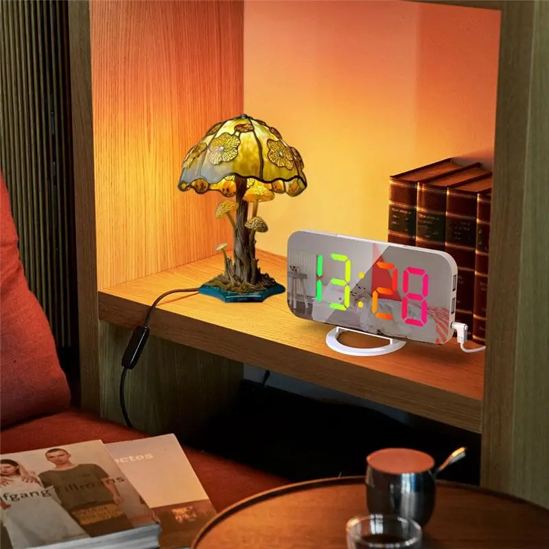 *ABAB Mushroom Modern Table Night Lamp Stained Plant Series Table Lamp Use with USB Jack Power on Table Lamp for Bedroom
*ABAB Mushroom Modern Table Night Lamp Stained Plant Series Table Lamp Use with USB Jack Power on Table Lamp for Bedroom