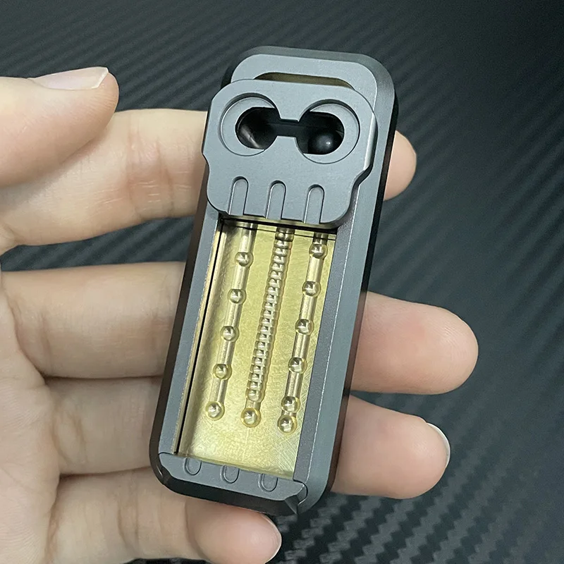 Novel EDC Magnetic Fidget Slider Aluminum Alloy Mechanical Push Slider Fidget Toys Office Desktop Stress Relief Relaxation Toy
Novel EDC Magnetic Fidget Slider Aluminum Alloy Mechanical Push Slider Fidget Toys Office Desktop Stress Relief Relaxation Toy