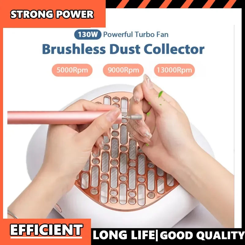 Super Suction Brushless Nail Dust Collector Powerful Nail Dust Extractor Nail Art Manicure Fan Vacuum 130W Cleaner With 2 Filter
Super Suction Brushless Nail Dust Collector Powerful Nail Dust Extractor Nail Art Manicure Fan Vacuum 130W Cleaner With 2 Filter