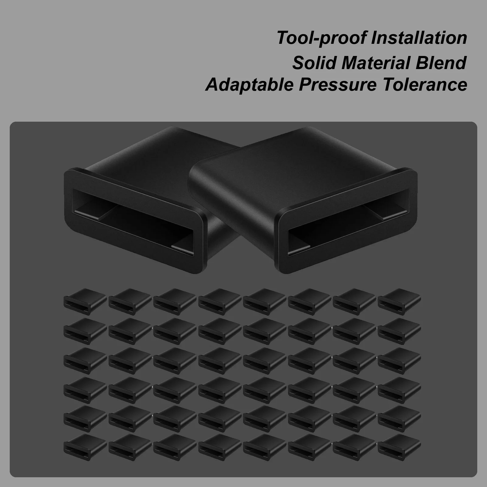 50 Pieces Hose Drip Tape Bulk packing Row End Foldable Connectors Fits 5/8in Tube Leak-proof Convenient and durable for Landscap
50 Pieces Hose Drip Tape Bulk packing Row End Foldable Connectors Fits 5/8in Tube Leak-proof Convenient and durable for Landscap