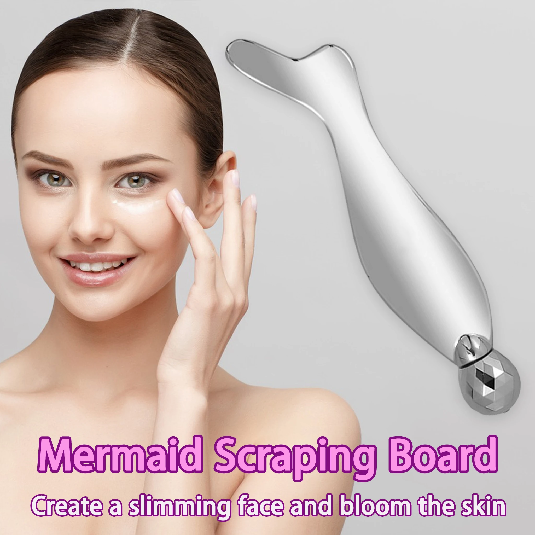4-in-1 Facial Lymphatic Drainage Tool + Eye Roller + Muscle Scraper, Face Sculpting Tool
4-in-1 Facial Lymphatic Drainage Tool + Eye Roller + Muscle Scraper, Face Sculpting Tool
