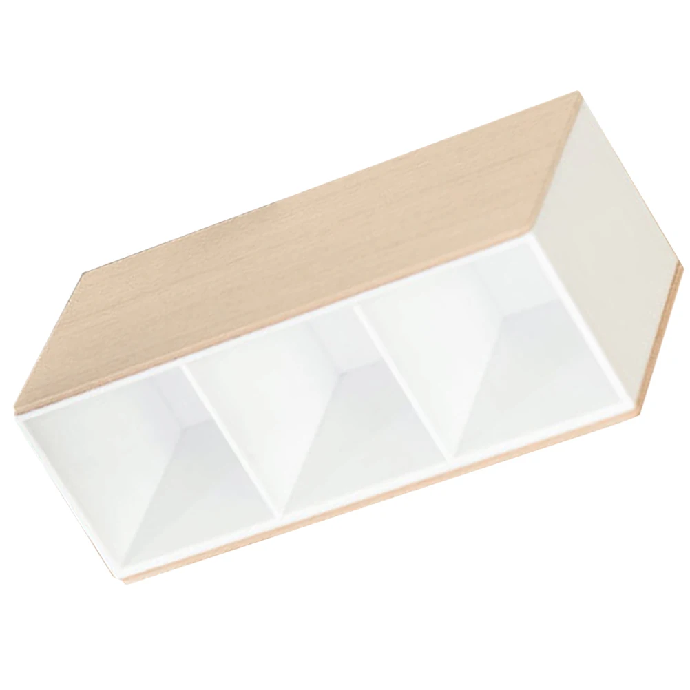 Japanese Simple Wooden Storage Box Desk ganizer 3 grid White Color Remote Scissors Multi functional Household Table Accessory
Japanese Simple Wooden Storage Box Desk ganizer 3 grid White Color Remote Scissors Multi functional Household Table Accessory