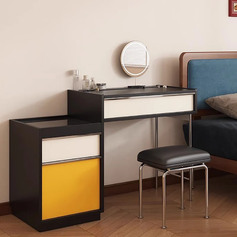 Modern Stylish Dressing Table Minimalist Design Multifunctional Storage Dressing Table Girl Room Aesthetics Commode Furniture
Modern Stylish Dressing Table Minimalist Design Multifunctional Storage Dressing Table Girl Room Aesthetics Commode Furniture