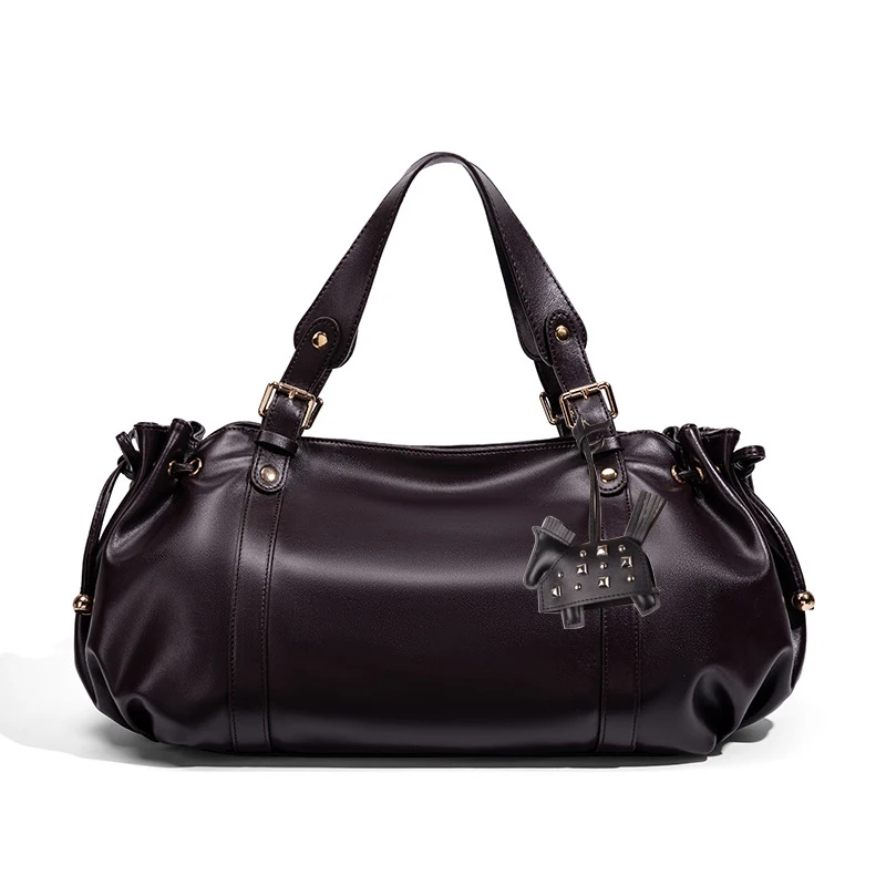 Women's Soft Pu Vintage Handbag Large Capacity New Fashion Solid Color Tote Bag Luxury Design Shoulder Bag For Everyday Style
Women's Soft Pu Vintage Handbag Large Capacity New Fashion Solid Color Tote Bag Luxury Design Shoulder Bag For Everyday Style