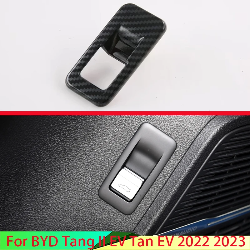 Для BYD Tang II EV Tan EV 2022 2023, стиль из углеродного волокна, крышка задней двери, кнопка переключения, панель управления, накладка, рамка
Для BYD Tang II EV Tan EV 2022 2023, стиль из углеродного волокна, крышка задней двери, кнопка переключения, панель управления, накладка, рамка
