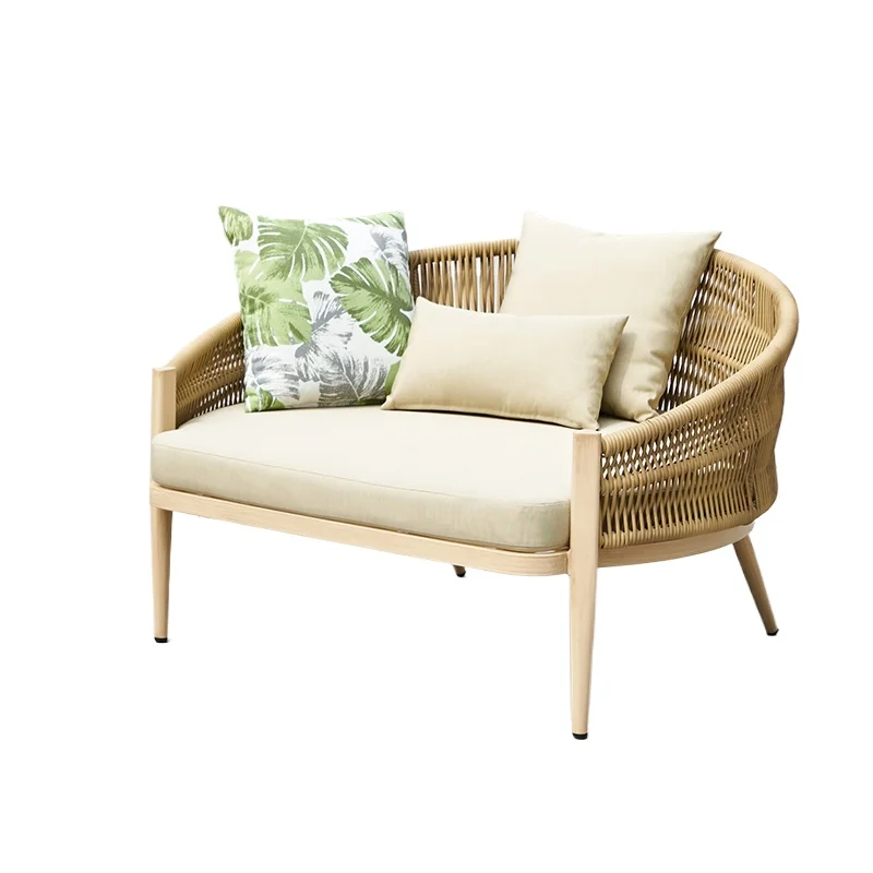 Balcony rattan chair terrace rattan sofa outdoor courtyard bed balcony small table and chairs
Balcony rattan chair terrace rattan sofa outdoor courtyard bed balcony small table and chairs