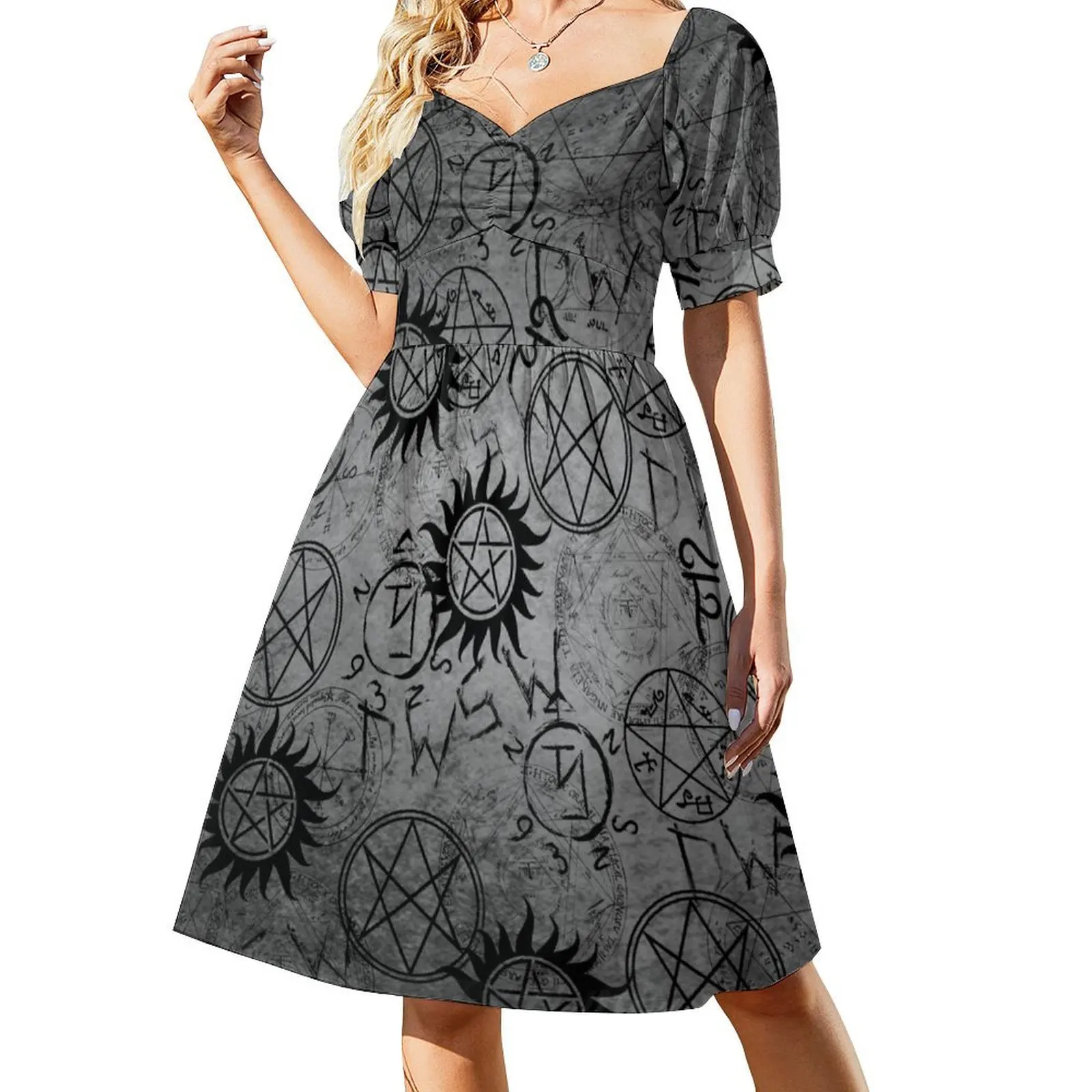 Supernatural Grey Short-Sleeved Dress summer outfits for women 2025 dresses ladies 2025 summer dresses for woman
Supernatural Grey Short-Sleeved Dress summer outfits for women 2025 dresses ladies 2025 summer dresses for woman