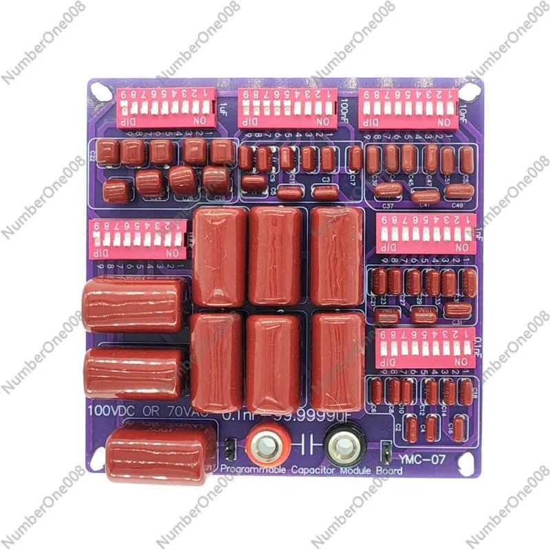 Programmable capacitor box 0.1nF-99.9999uF can be used as standard capacitor correction multimeter capacitor file
Programmable capacitor box 0.1nF-99.9999uF can be used as standard capacitor correction multimeter capacitor file