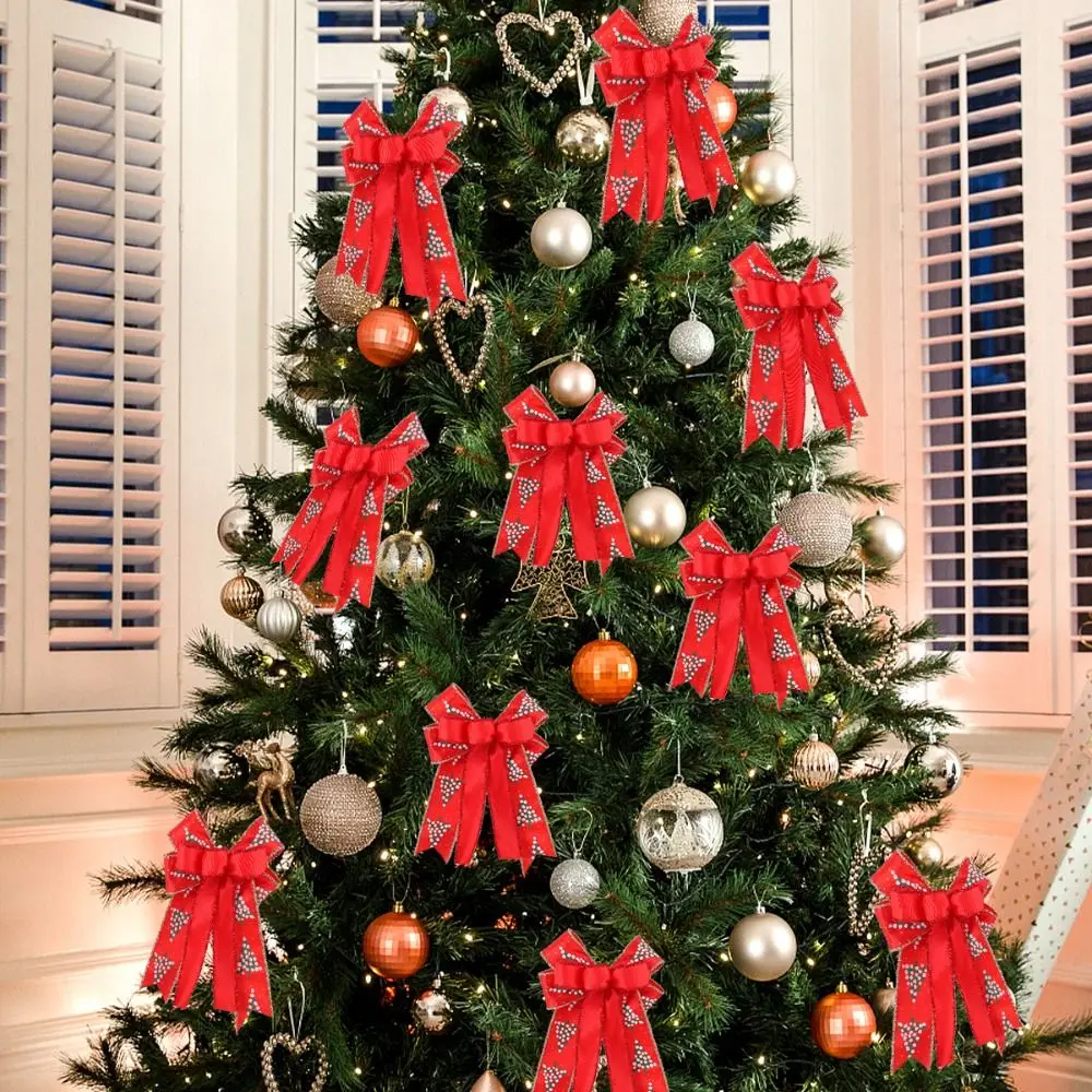 Creative Hanging Pendent Large Christmas Bow DIY Reuasble Christmas Tree Bowknot Big Exquisite Xmas Bow Knot Background Wall
Creative Hanging Pendent Large Christmas Bow DIY Reuasble Christmas Tree Bowknot Big Exquisite Xmas Bow Knot Background Wall
