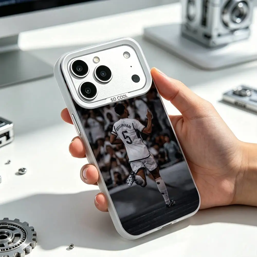 Jude B-Bellingham Football 5 Phone Case For iPhone 17,16,15,14,13,12 Plus,Pro Max,XS,White Silver Plated Inside Cover
Jude B-Bellingham Football 5 Phone Case For iPhone 17,16,15,14,13,12 Plus,Pro Max,XS,White Silver Plated Inside Cover