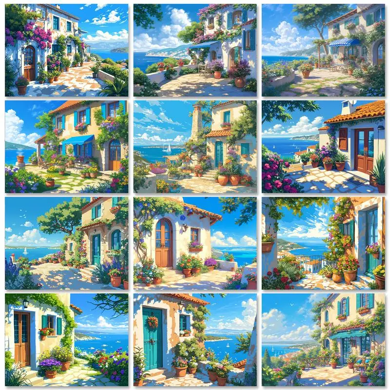 GATYZTORY Pictures By Numbers City Landscape DIY Frame Painting By Numbers Seaside HandPainted Unique Gift Home Decoration 50x65
GATYZTORY Pictures By Numbers City Landscape DIY Frame Painting By Numbers Seaside HandPainted Unique Gift Home Decoration 50x65