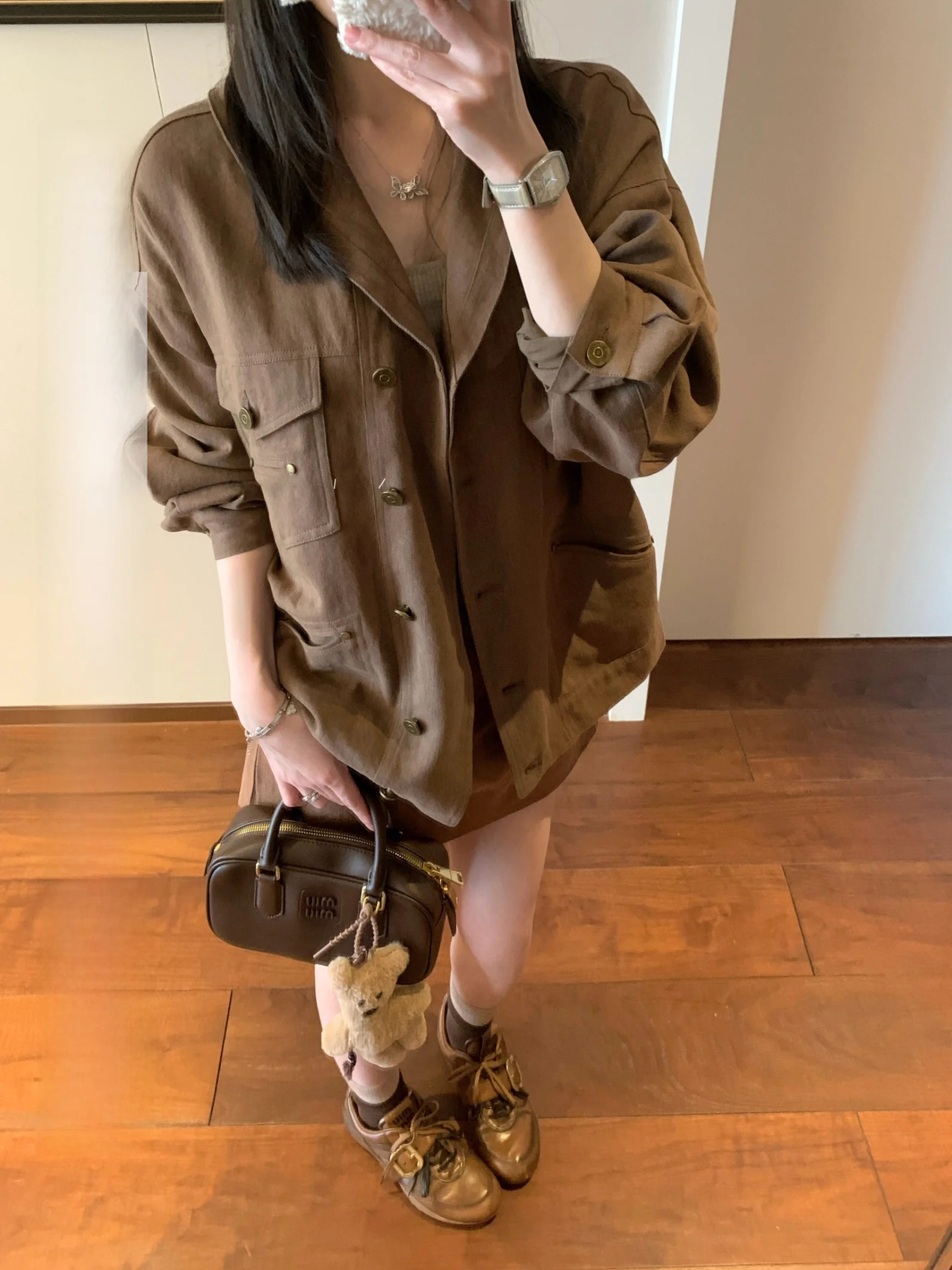 Ego Studio Spring Outerwear Women's Slimming Loose Linen Cotton Vintage Collar Coat Long Sleeve Button Closure
Ego Studio Spring Outerwear Women's Slimming Loose Linen Cotton Vintage Collar Coat Long Sleeve Button Closure
