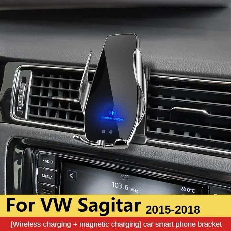 2015-2018 For VW Sagitar Mobile Phone Holder Wireless Charger Car Mount Navigation Bracket GPS Support
2015-2018 For VW Sagitar Mobile Phone Holder Wireless Charger Car Mount Navigation Bracket GPS Support