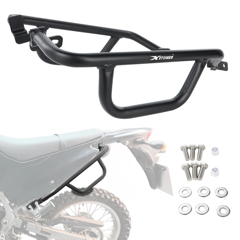 For Kawasaki KLX230 KLX 230 2019-2025 Motorcycle Side Crash Bars Panel Guard Saddle Bag Support Frame Protector Side Cover Guard
For Kawasaki KLX230 KLX 230 2019-2025 Motorcycle Side Crash Bars Panel Guard Saddle Bag Support Frame Protector Side Cover Guard