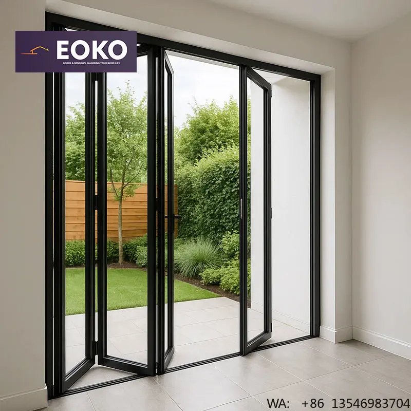 EOKO Folding Doors Exterior Bi Fold Doors Aluminium Bi-folding Glass Door
EOKO Folding Doors Exterior Bi Fold Doors Aluminium Bi-folding Glass Door