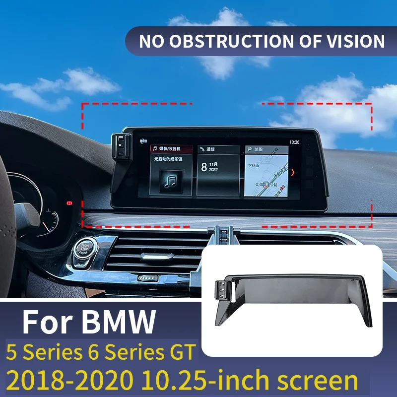 For BMW 5 Series 6 Series GT 2018-2020 Car Phone Holder Screen Fixed Base Bracket Wireless Charging Interior 10.25 Inch Siz
For BMW 5 Series 6 Series GT 2018-2020 Car Phone Holder Screen Fixed Base Bracket Wireless Charging Interior 10.25 Inch Siz