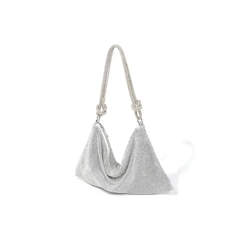 New women's bag, diamond-encrusted handbag, banquet, dinner bag, rhinestone bag, underarm bag, hand bag.
New women's bag, diamond-encrusted handbag, banquet, dinner bag, rhinestone bag, underarm bag, hand bag.