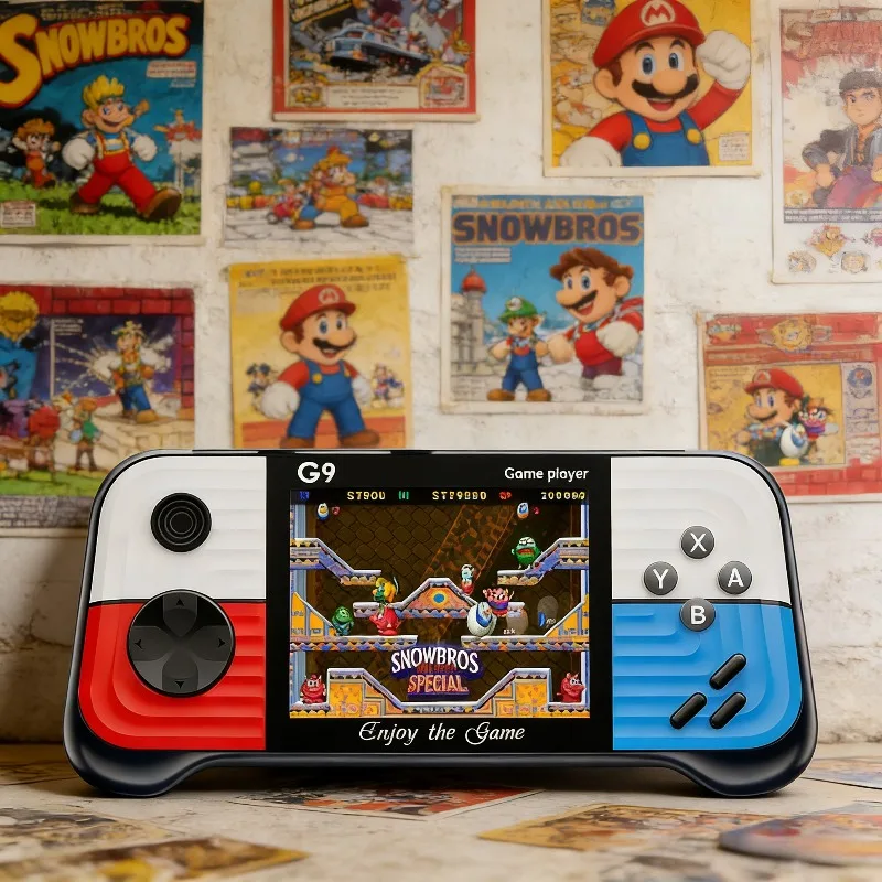 Детский любимый мини-портативный игровой плеер G9 — портативная консоль с 666 бесплатными играми
Детский любимый мини-портативный игровой плеер G9 — портативная консоль с 666 бесплатными играми