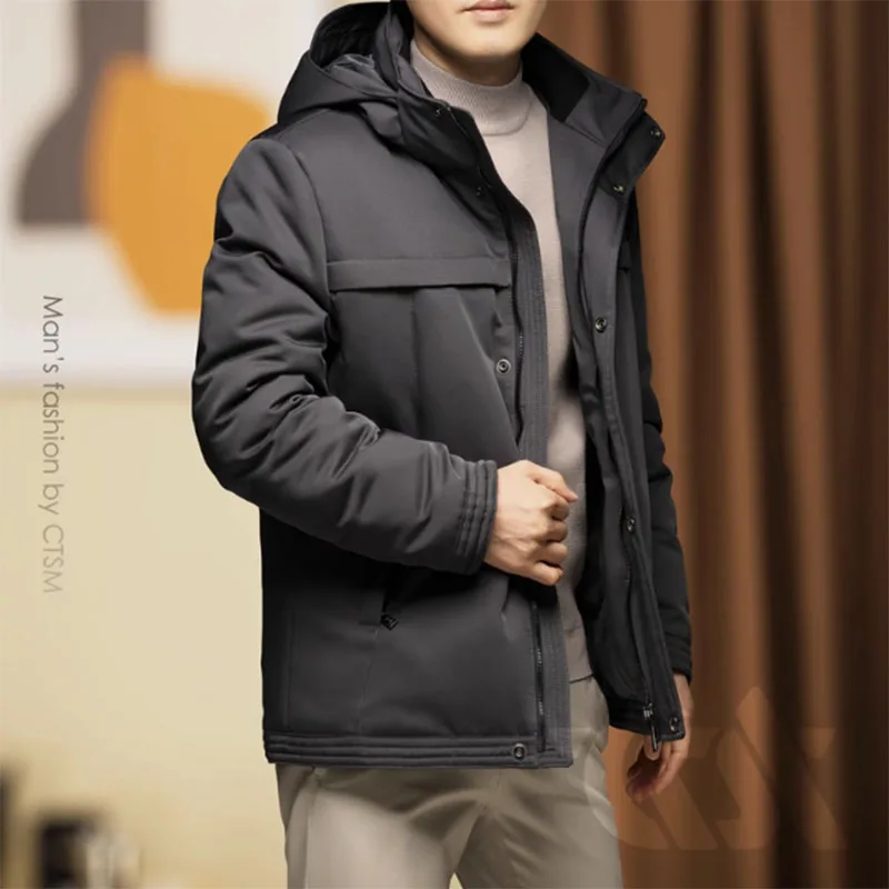 Зимний мужской пуховик, легкое короткое пальто, утепленное теплое зимнее пальто-карго, новинка 2024, мужская одежда
Зимний мужской пуховик, легкое короткое пальто, утепленное теплое зимнее пальто-карго, новинка 2024, мужская одежда