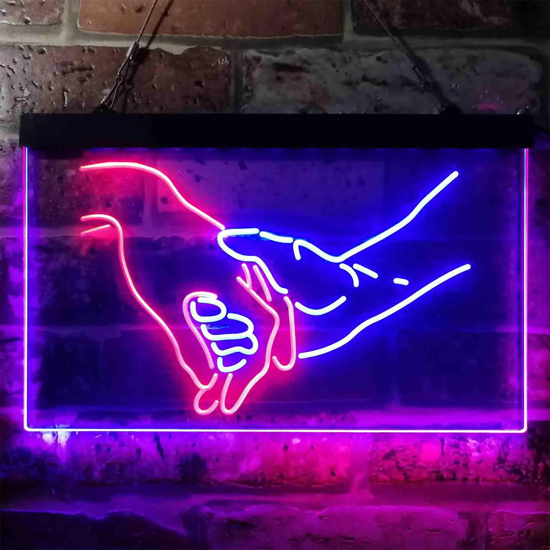 Take My Hand Take My Whole Life Too Dual Color Led Neon Sign st6-i3865
Take My Hand Take My Whole Life Too Dual Color Led Neon Sign st6-i3865