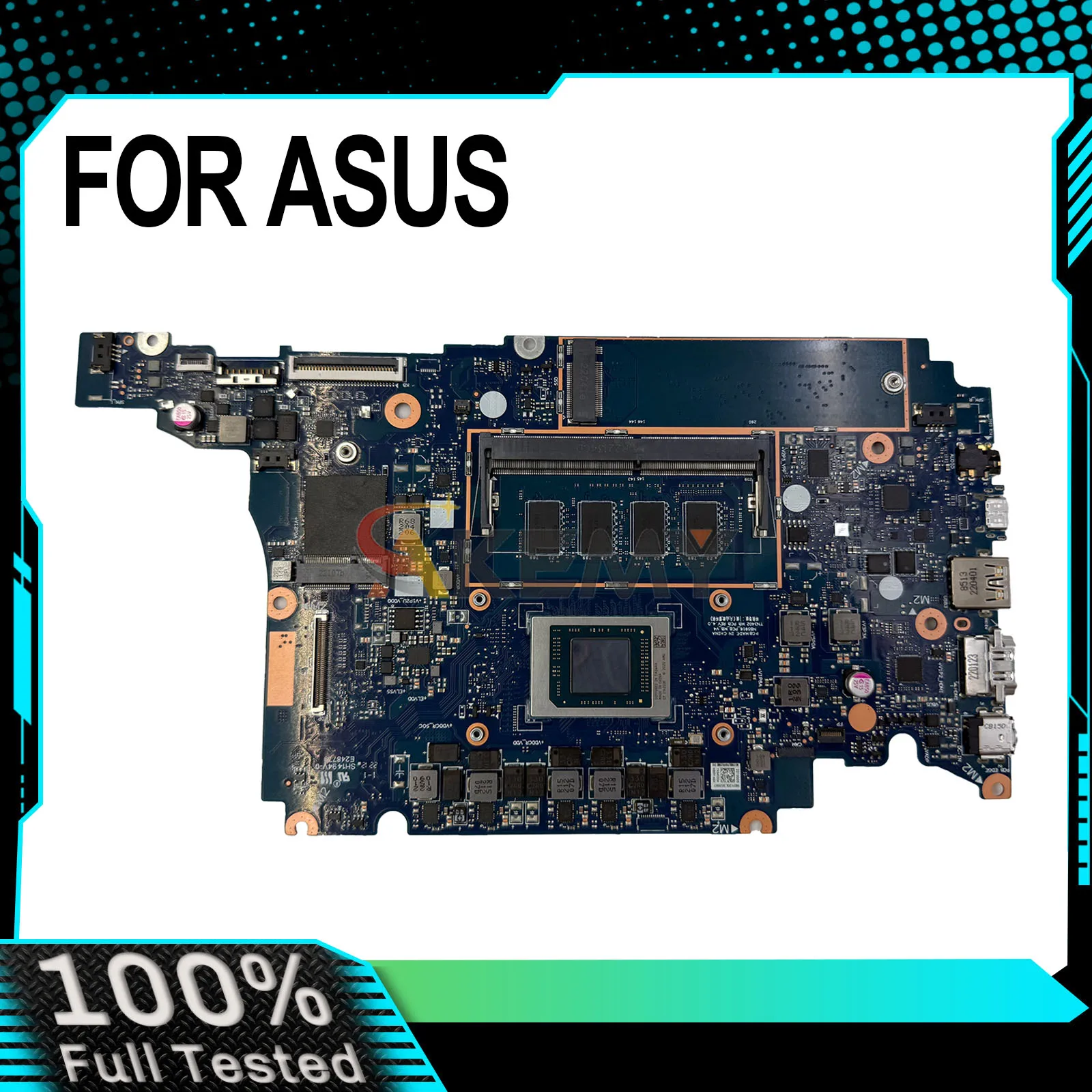 For ASUS Vivobook TN3402QA R3402QA J3402QA TN3402 Laptop Motherboard R5-5600H R7-5800H CPU 8G RAM 100% Tested OK
For ASUS Vivobook TN3402QA R3402QA J3402QA TN3402 Laptop Motherboard R5-5600H R7-5800H CPU 8G RAM 100% Tested OK