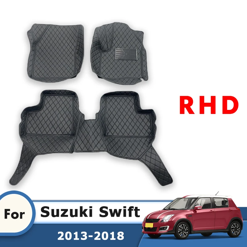 Ковры с правым рулем для Suzuki Swift 2018 2017 2016 2015 2014 2013, автомобильные коврики, аксессуары для салона автомобиля, детали автомобиля, коврик на заказ
Ковры с правым рулем для Suzuki Swift 2018 2017 2016 2015 2014 2013, автомобильные коврики, аксессуары для салона автомобиля, детали автомобиля, коврик на заказ
