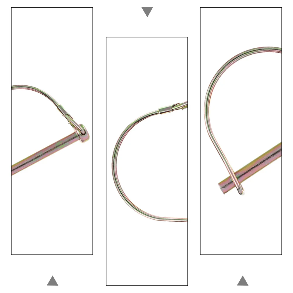 6Pcs Heavy Duty Shaft Locking Pin Alloy Safety Coupler Pin for Trailer Truck Tractor Farm Trailer Hitch Safety Fasteners
6Pcs Heavy Duty Shaft Locking Pin Alloy Safety Coupler Pin for Trailer Truck Tractor Farm Trailer Hitch Safety Fasteners